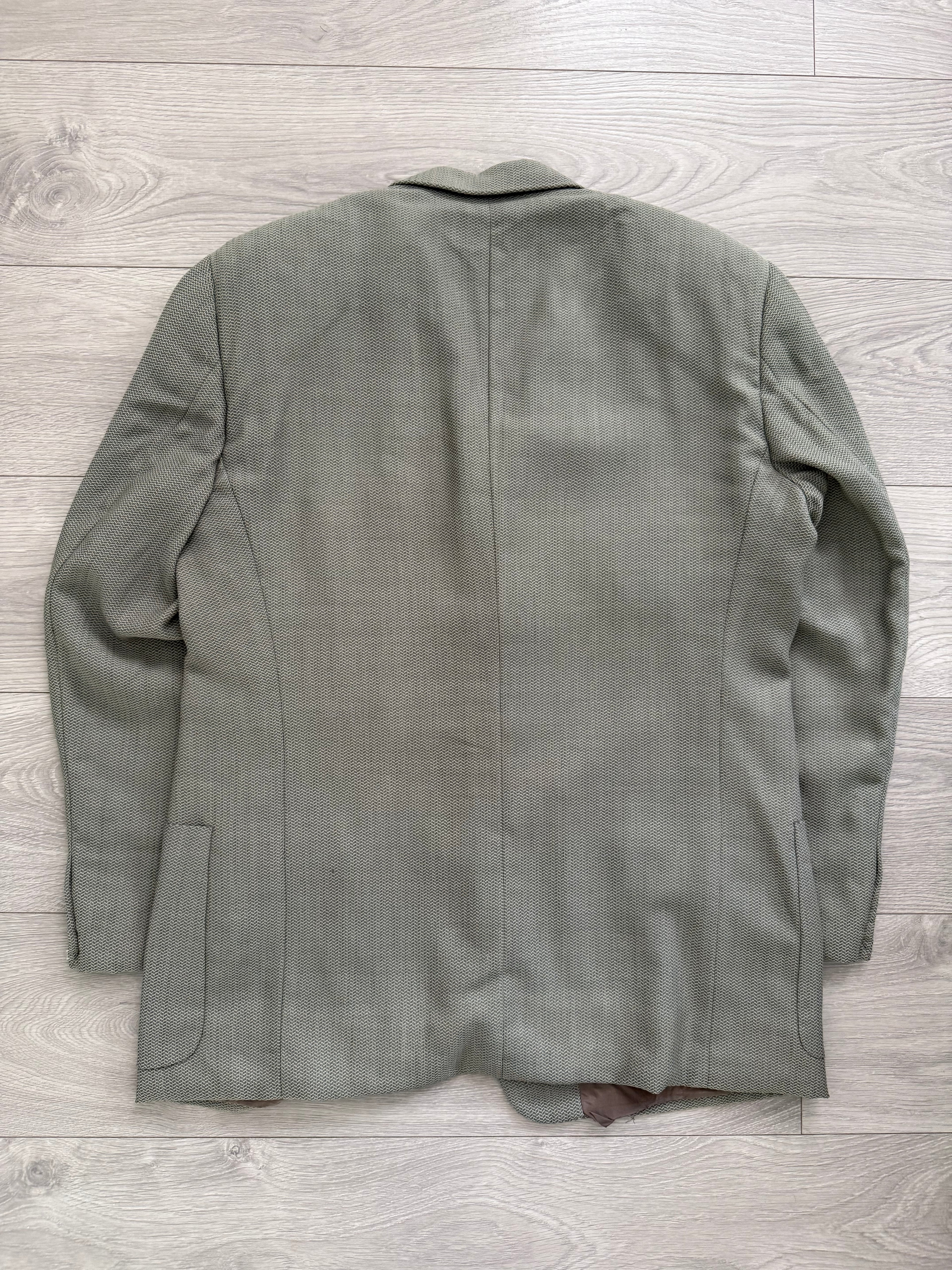 Giorgio Armani 1980s 3B Wool Sports Jacket Blazer - Size XL