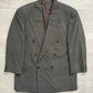 Giorgio Armani 1990s Double Breasted Triple Pleat Wool Suit - Size M Jacket / 32" Waist