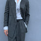 Emporio Armani 1990s Double-Breasted Wool Suit - Size S Jacket / 30" Waist