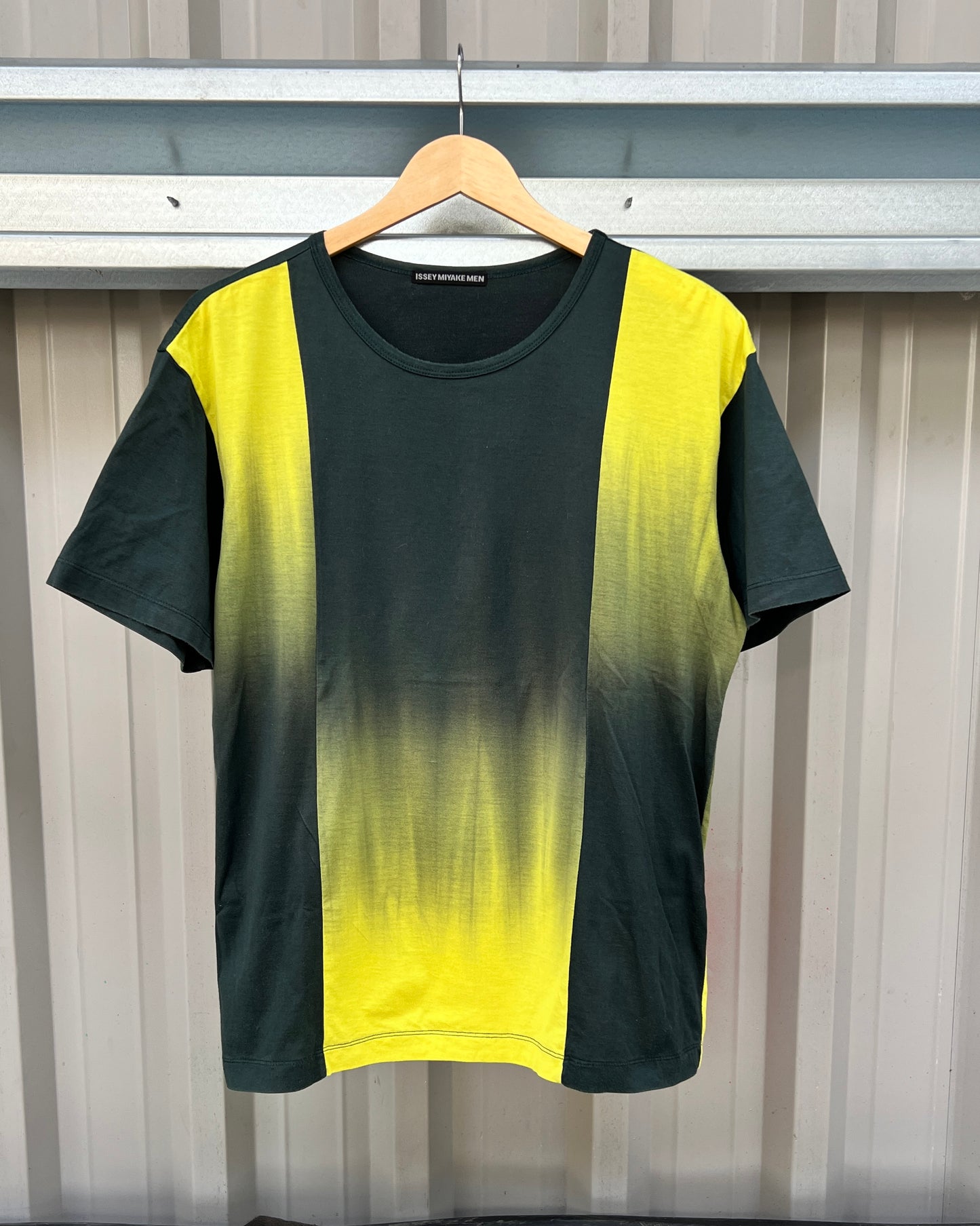 Issey Miyake SS08 Acid Gradient Panelled T-Shirt - Size M