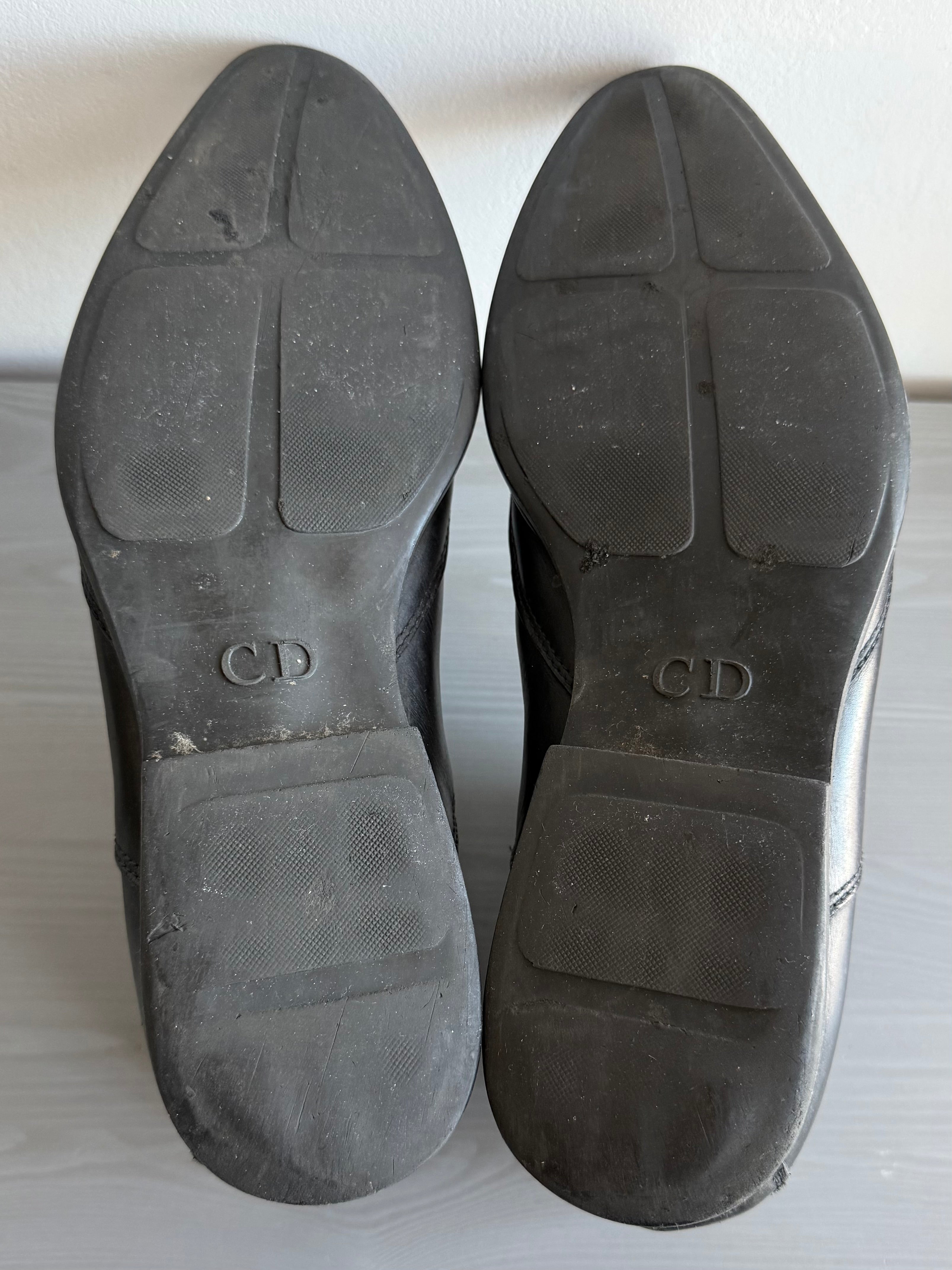 Dior Homme by Hedi Slimane AW2006 Leather Boots - Size EU42/UK8/US9