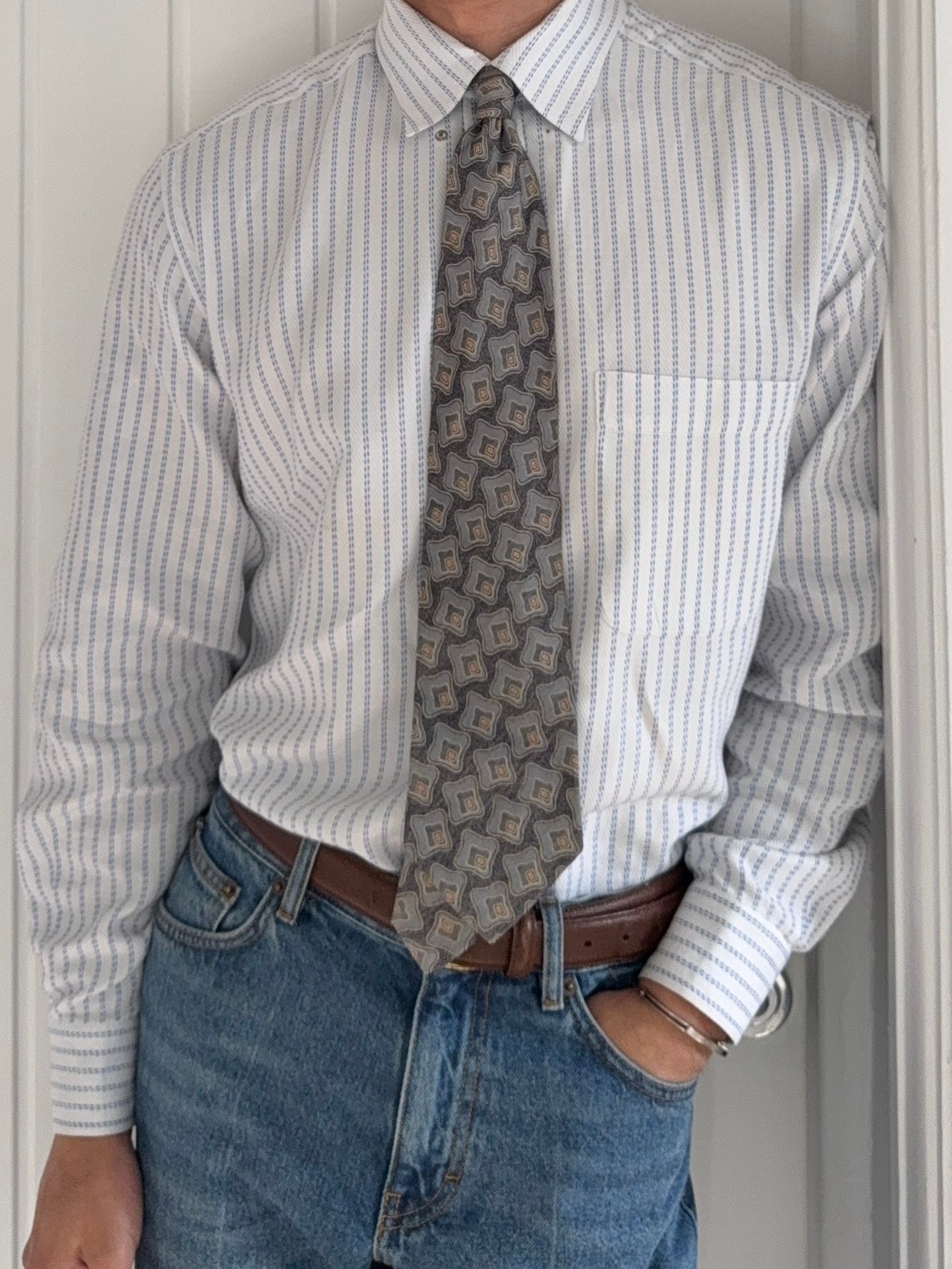 Giorgio Armani 1990s Silk Tie