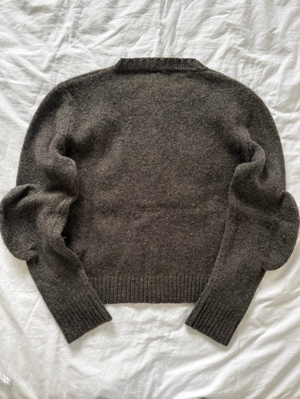 Maison Martin Margiela AW1999 Miss Deanna 3D Elbow Knit Sweater - Size L Womens
