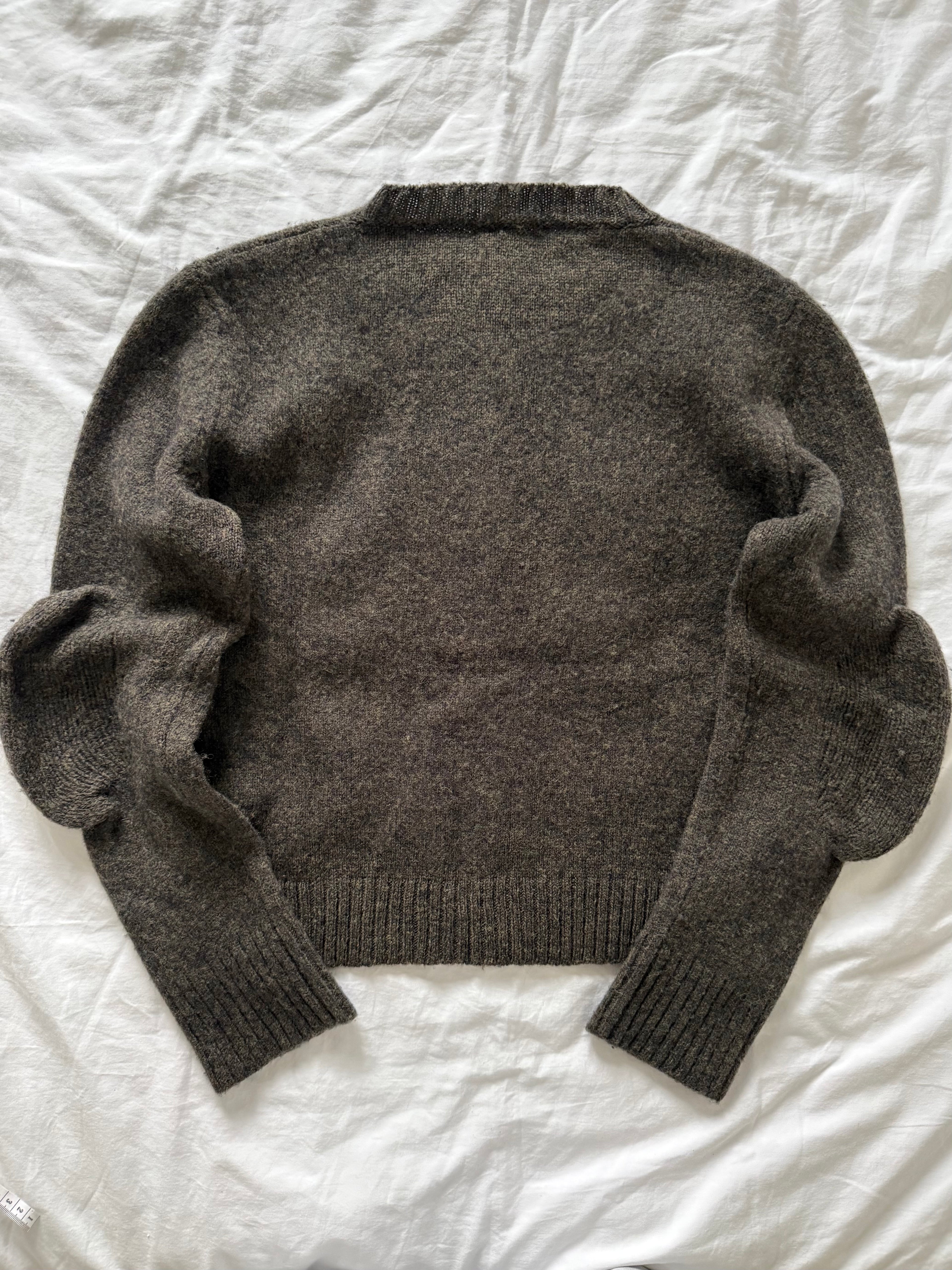 Maison Martin Margiela AW1999 Miss Deanna 3D Elbow Knit Sweater - Size L Womens