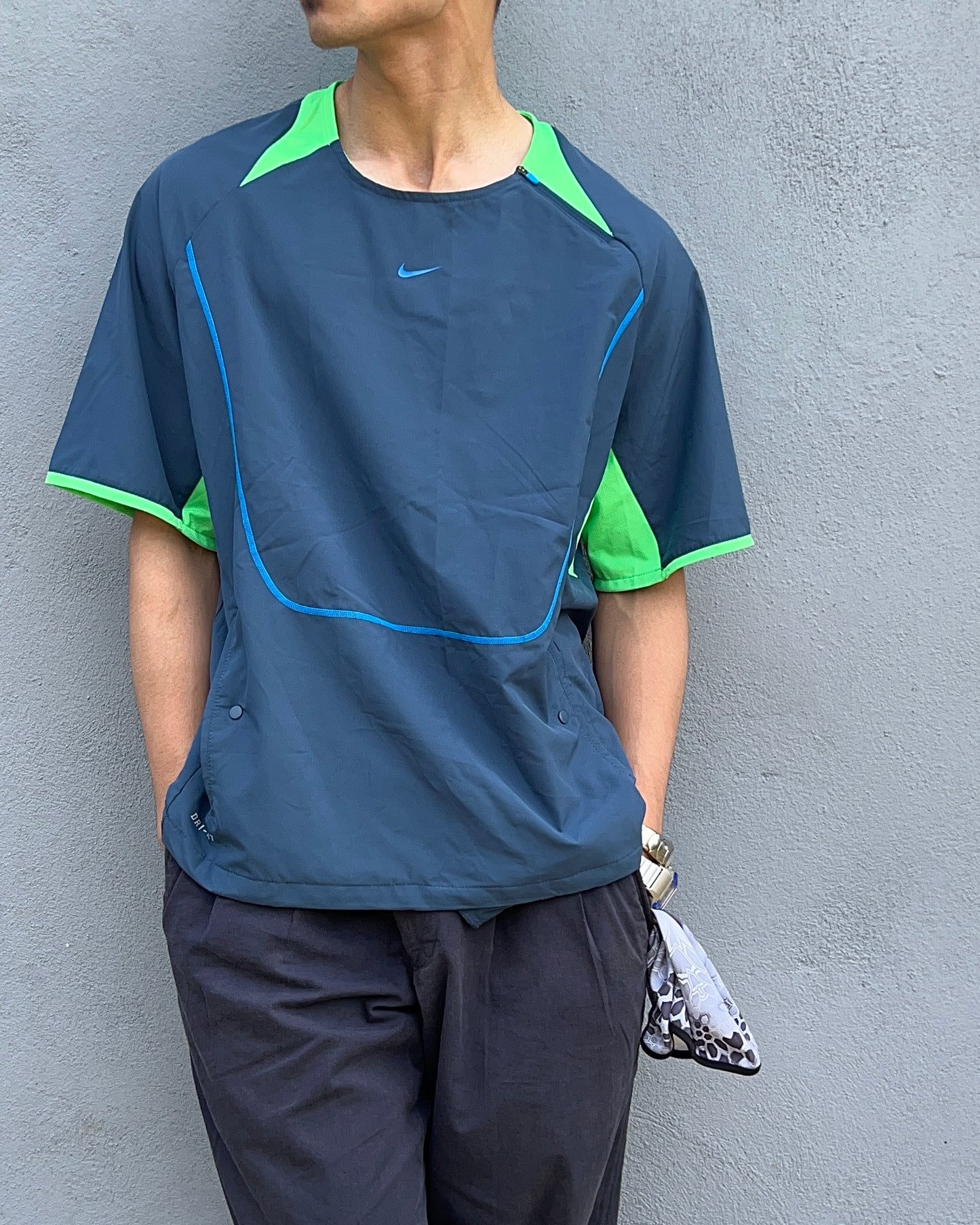 Nike Dri-Fit 2013 'Vapor System' Technical Panelled Top