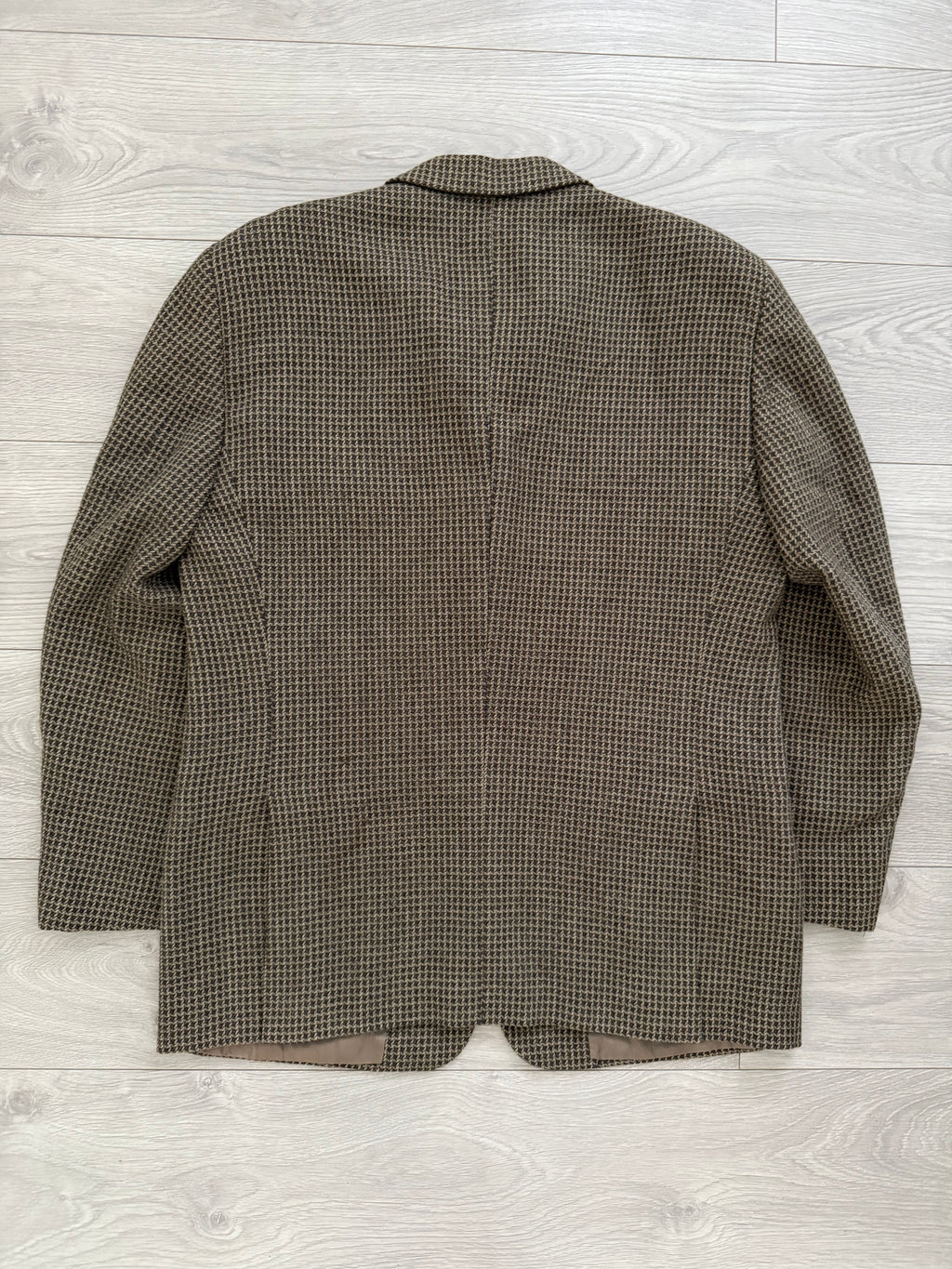 Valentino 1980s Textured 3B Wool Sports Blazer Jacket - Size XXL