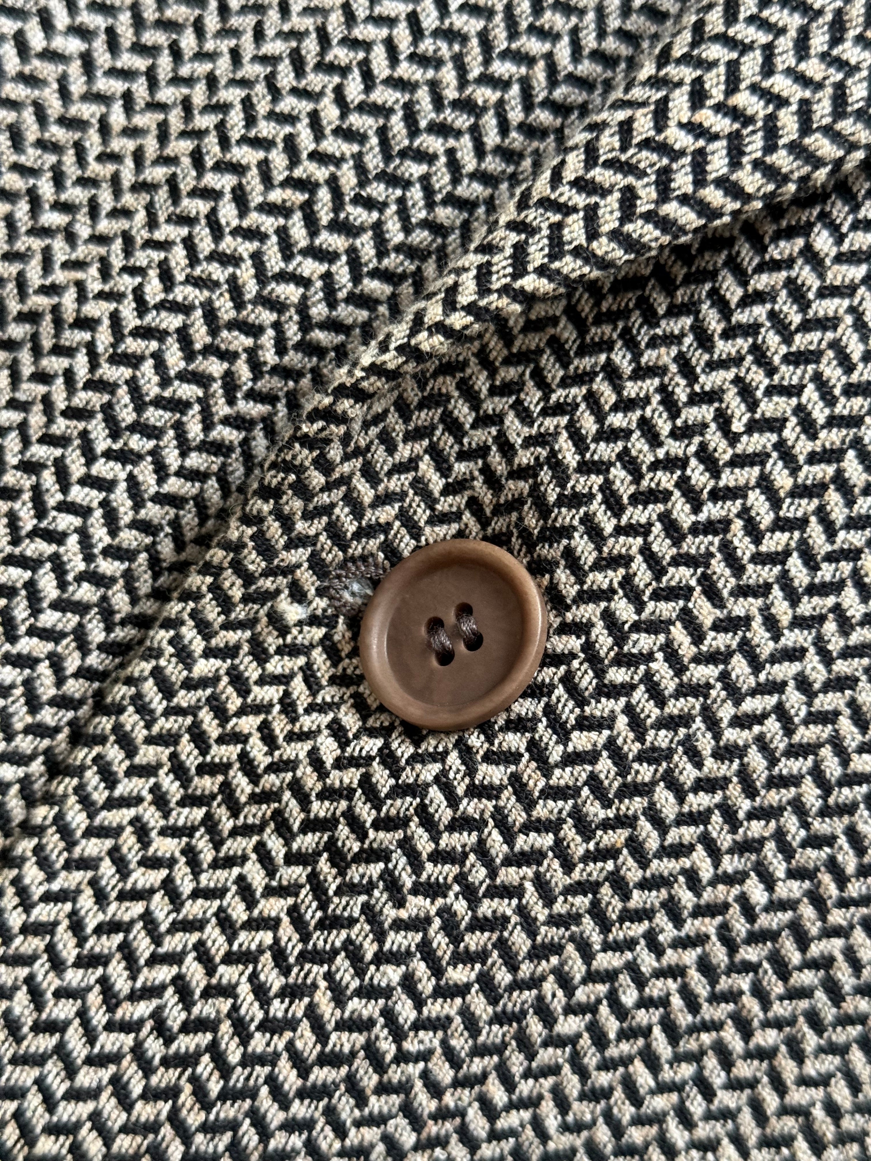 Giorgio Armani Mani 2B Wool Textured Sport Jacket Blazer - Size XXL