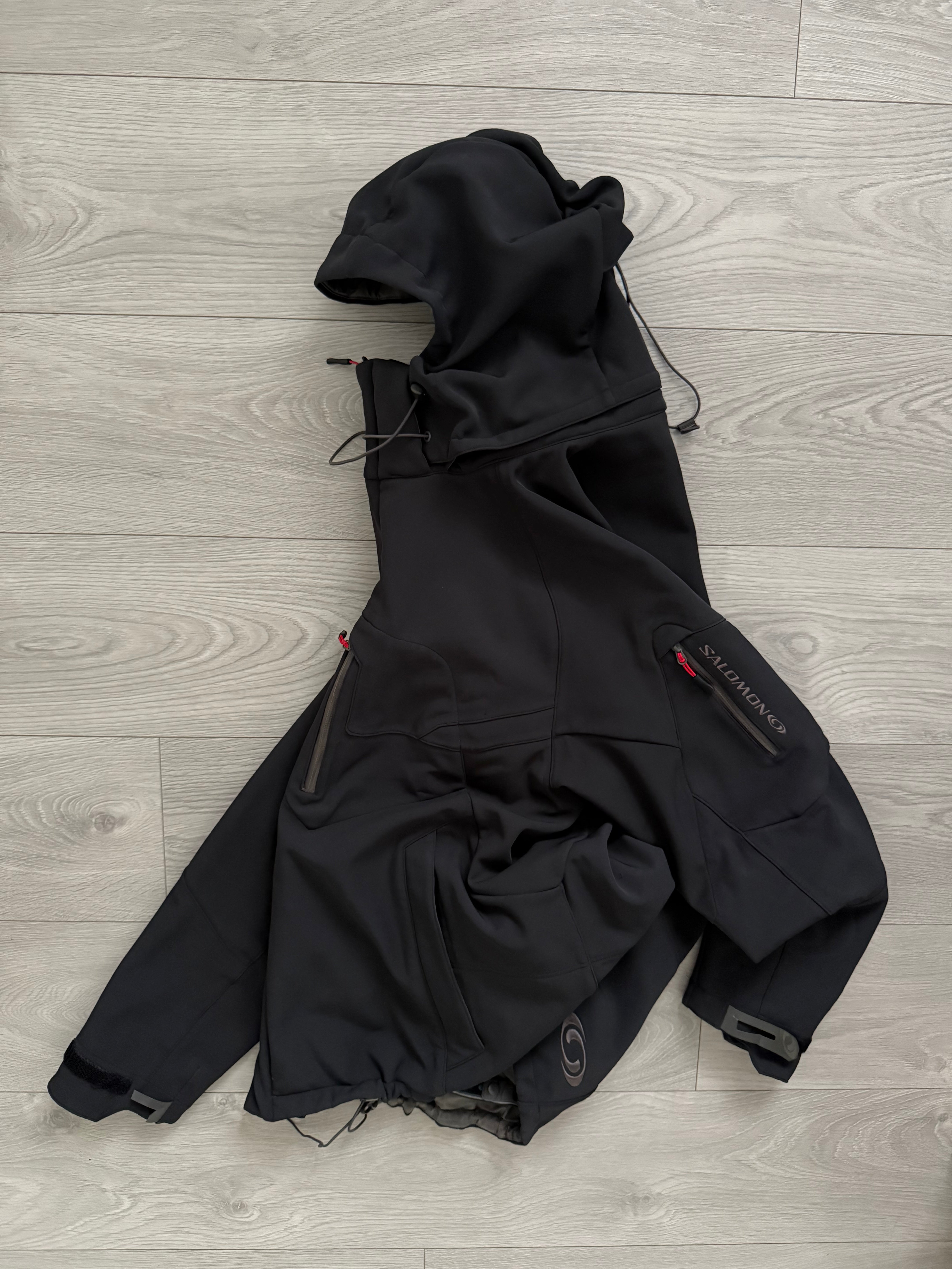 ジャケット・アウター 00s salomon technical nylon jacket Salomon 00s Waterproof Panelled Technical Jacket - Size L