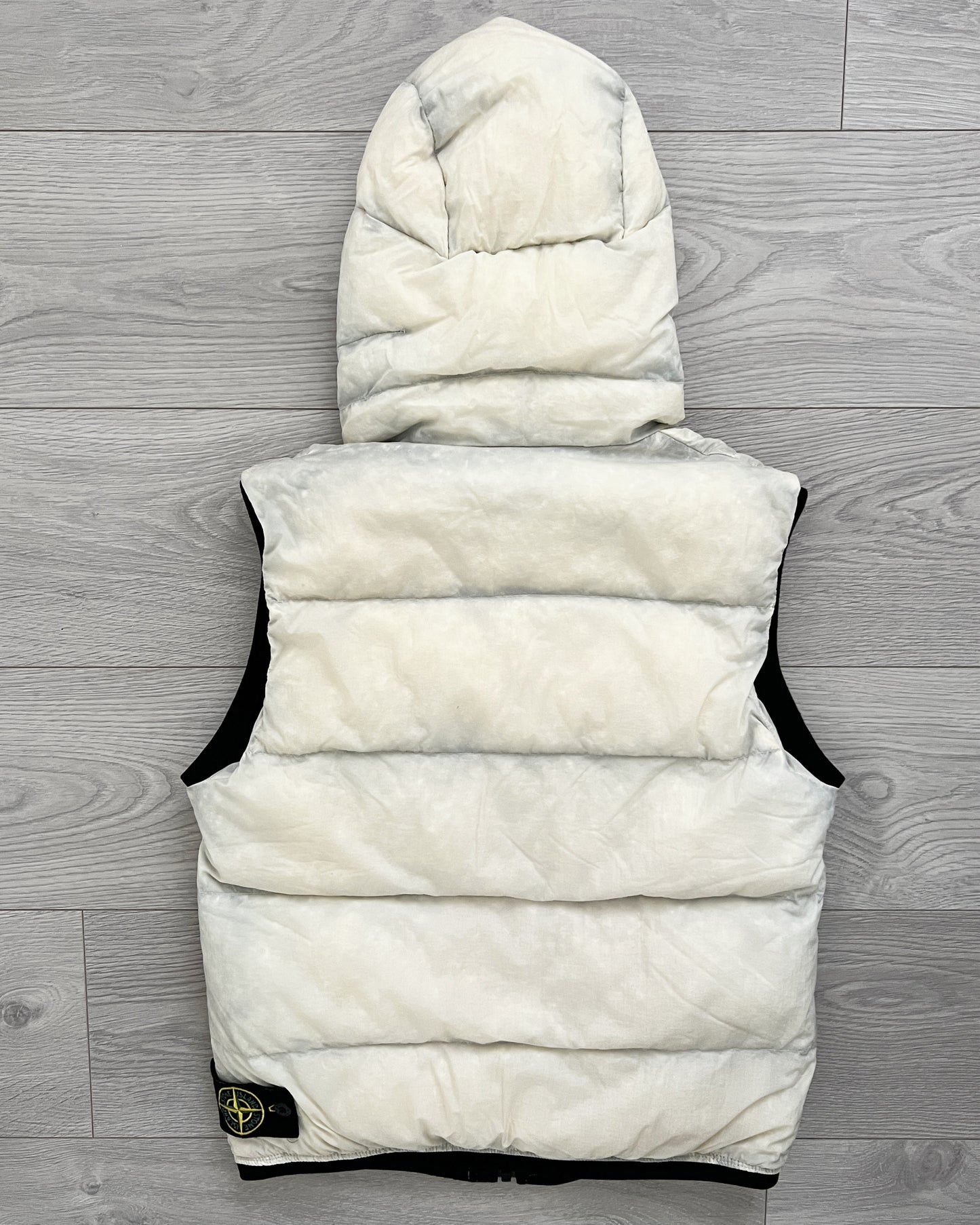 Stone Island AW2009 Opaque Nylon Tela Puffer Vest - Size S