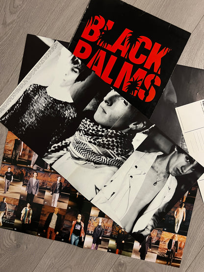 Raf Simons 1998 Black Palms Rare Poster, Lookbook, Runway Photos + More