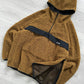 Oakley 1/4 Zip Brown Technical Boa Fleece Anorak - Size S & L