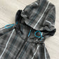 Salomon 00s Clima Pro Waterproof Softshell Grid Pattern Tech Jacket - Size S