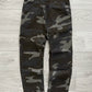 Final Home 2003 Asymmetrical Fly Camo Pants - Size 30