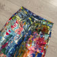 WC11Dene Trompe L'oeil Paint Splatter Jeans - Size L
