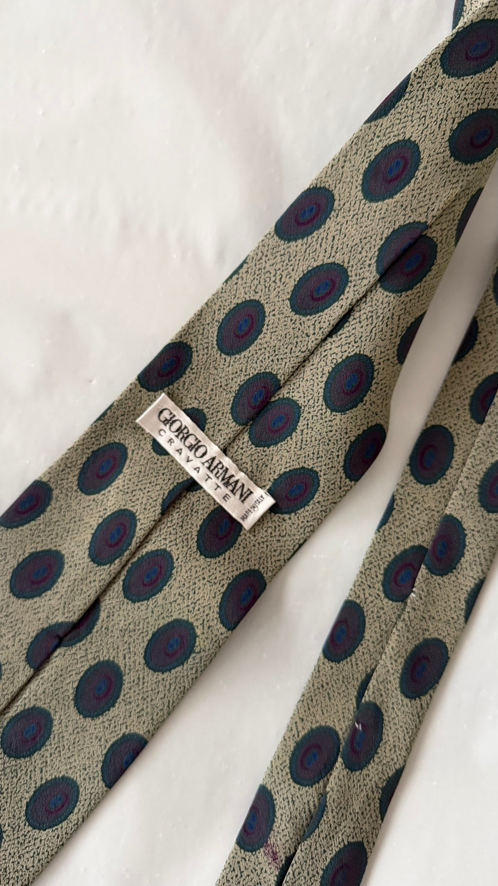 Giorgio Armani 1990s Silk Tie