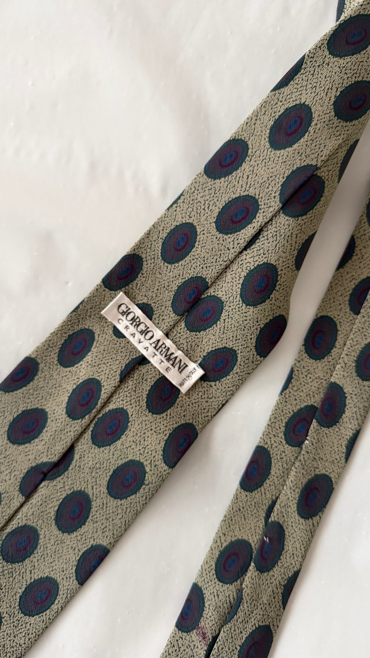 Giorgio Armani 1990s Silk Tie
