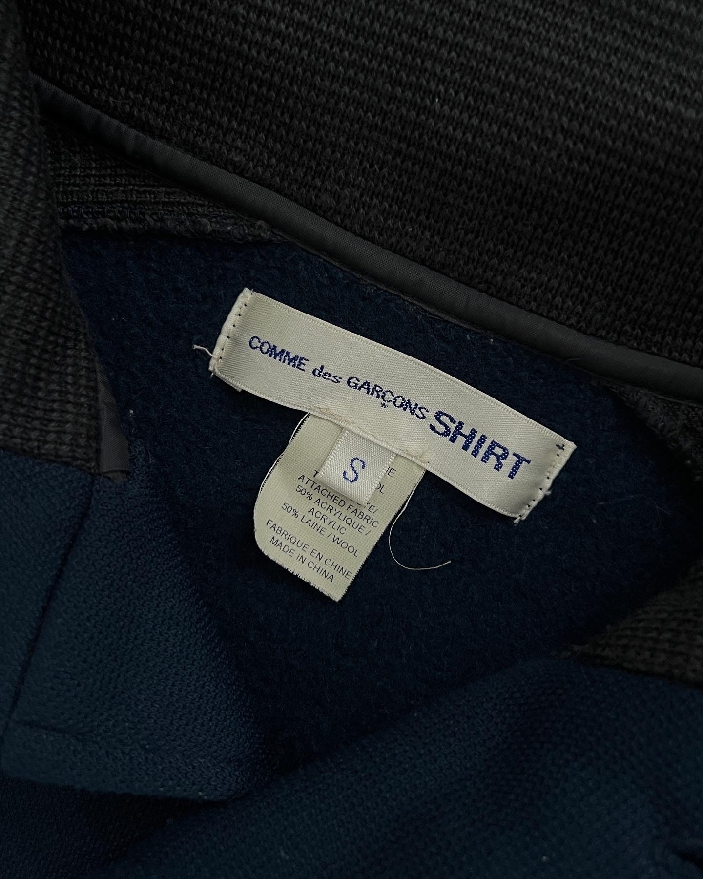 Comme Des Garcons SHIRT Technical Panelled Cardigan - Size S