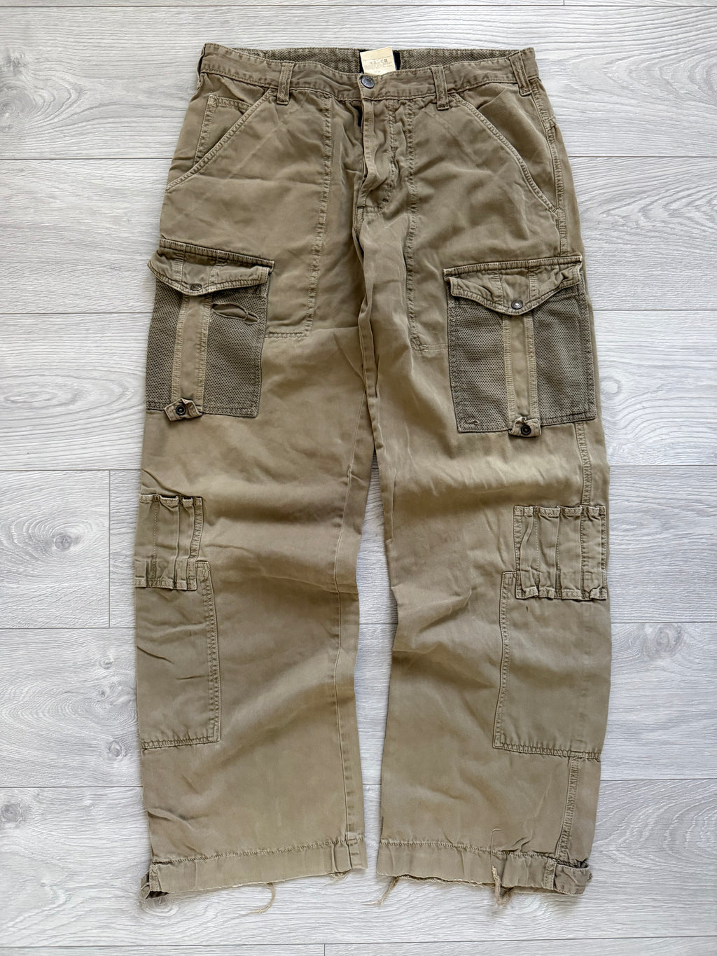 Dolce & Gabbana 00s Vintage Military Cargo Pants - Size 32
