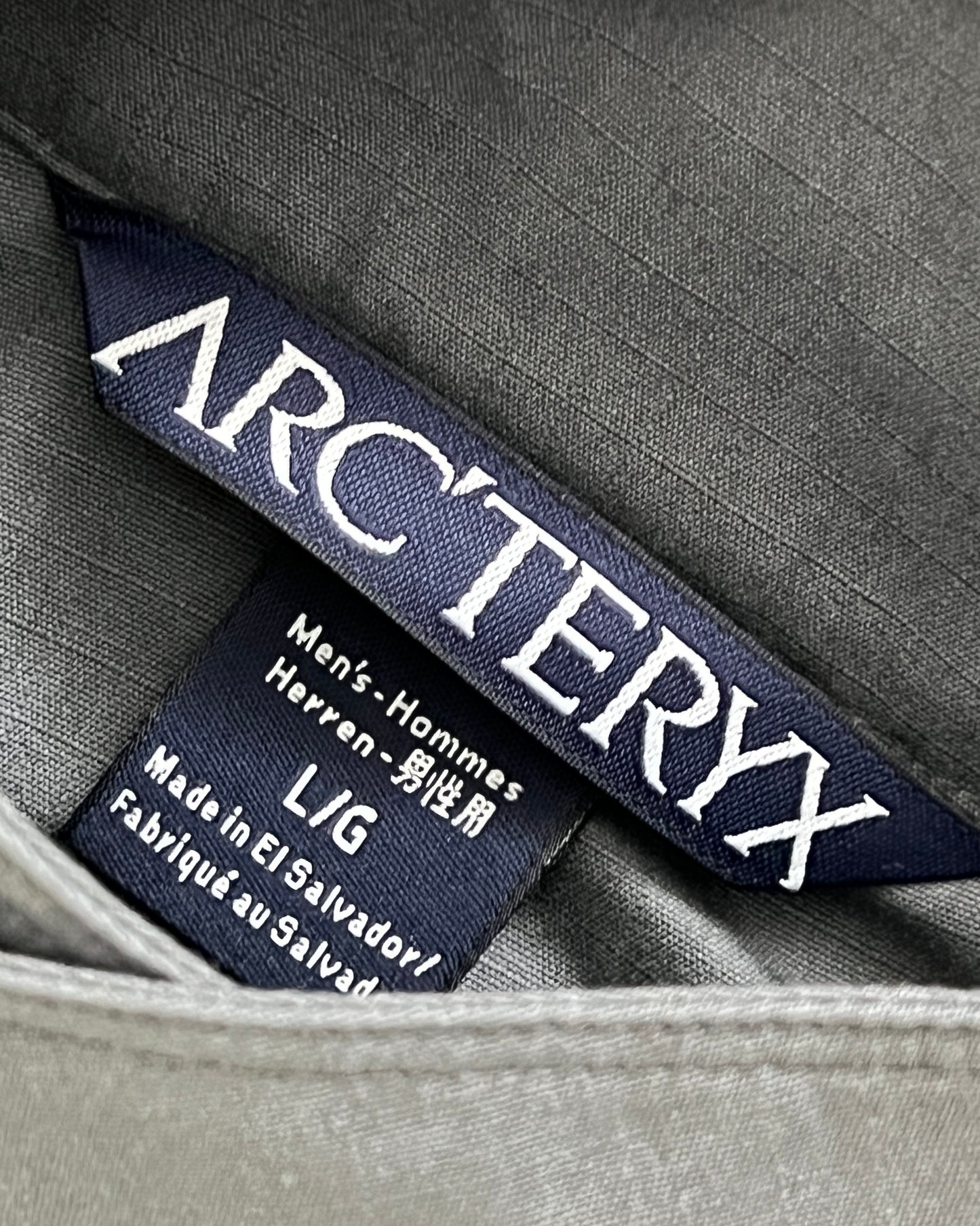 Arcteryx LEAF Assault AR Shirt Wolf Grey, Made in El Salvador - Size L & XL