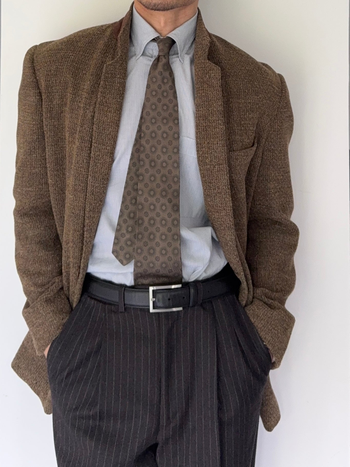 Emporio Armani 1991 Wool Blend Sports Blazer Jacket - Size M