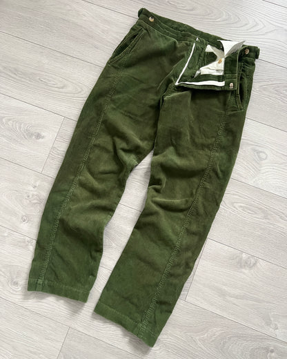 Comme Des Garcons Homme Plus AW03 Green Cord Pants - Size 30