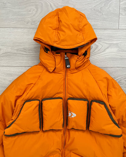 Salomon 1990s 3D Panelled Technical Down Puffer Jacket - Size L