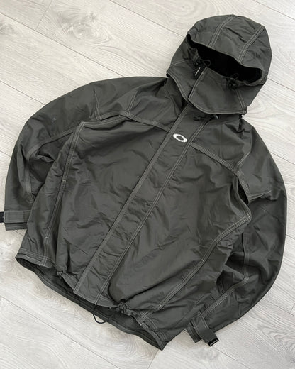 Oakley Software 00s Contrast Stitch Darted Technical Waterproof Jacket - Size M