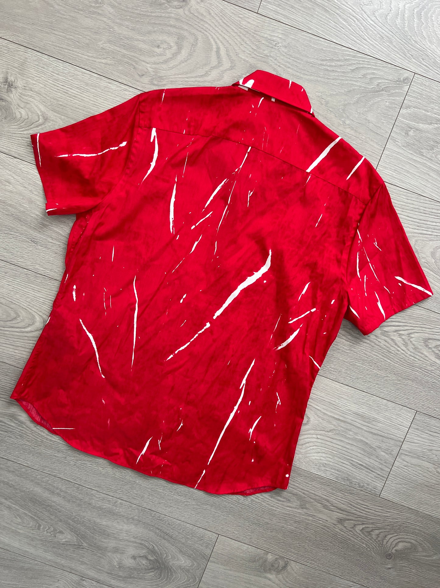 Prada SS2015 Stencil Print Shirt - Size L