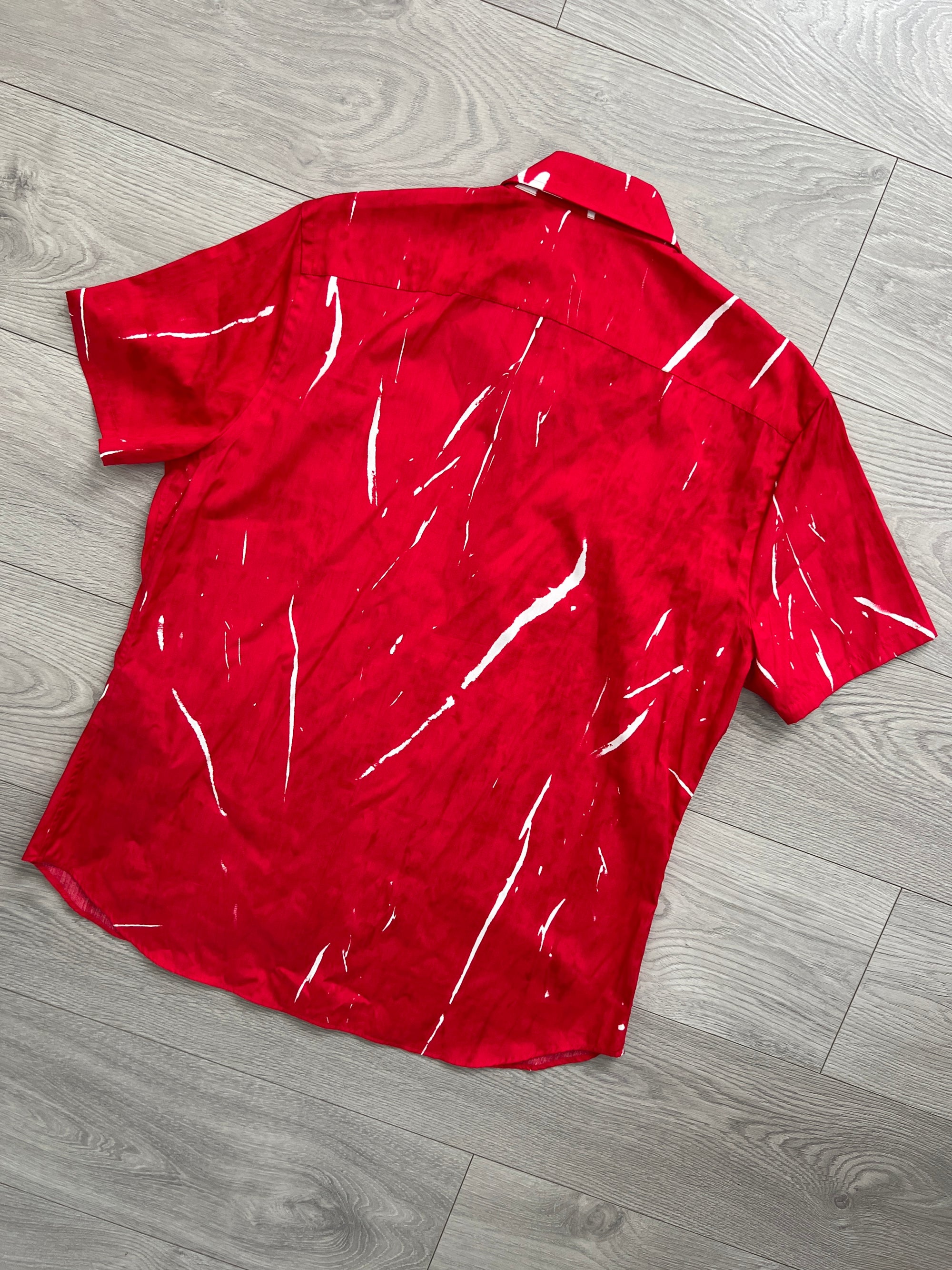 Prada SS2015 Stencil Print Shirt - Size L