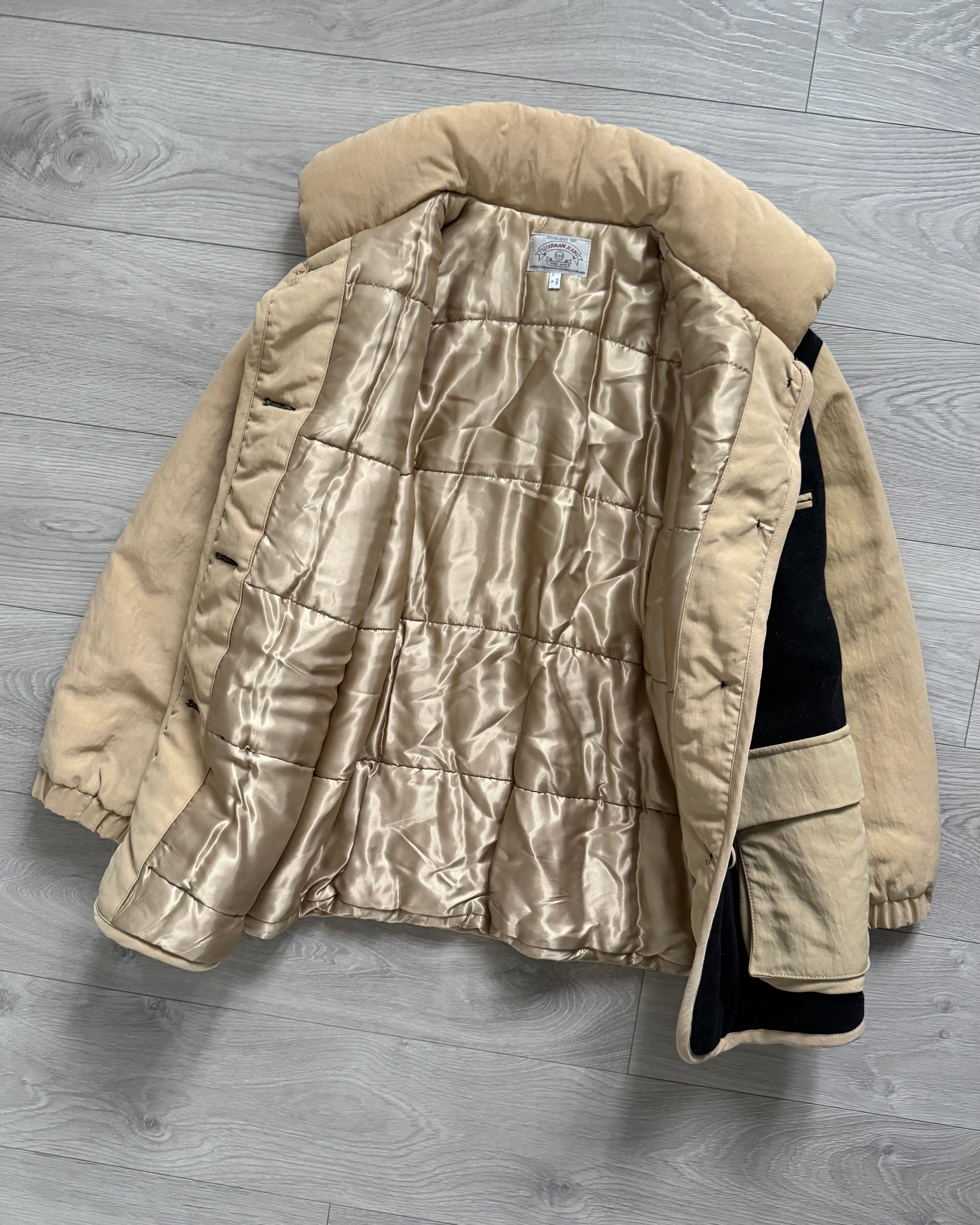 Armani 1990s Oversized Padded Jacket - Size Mens S