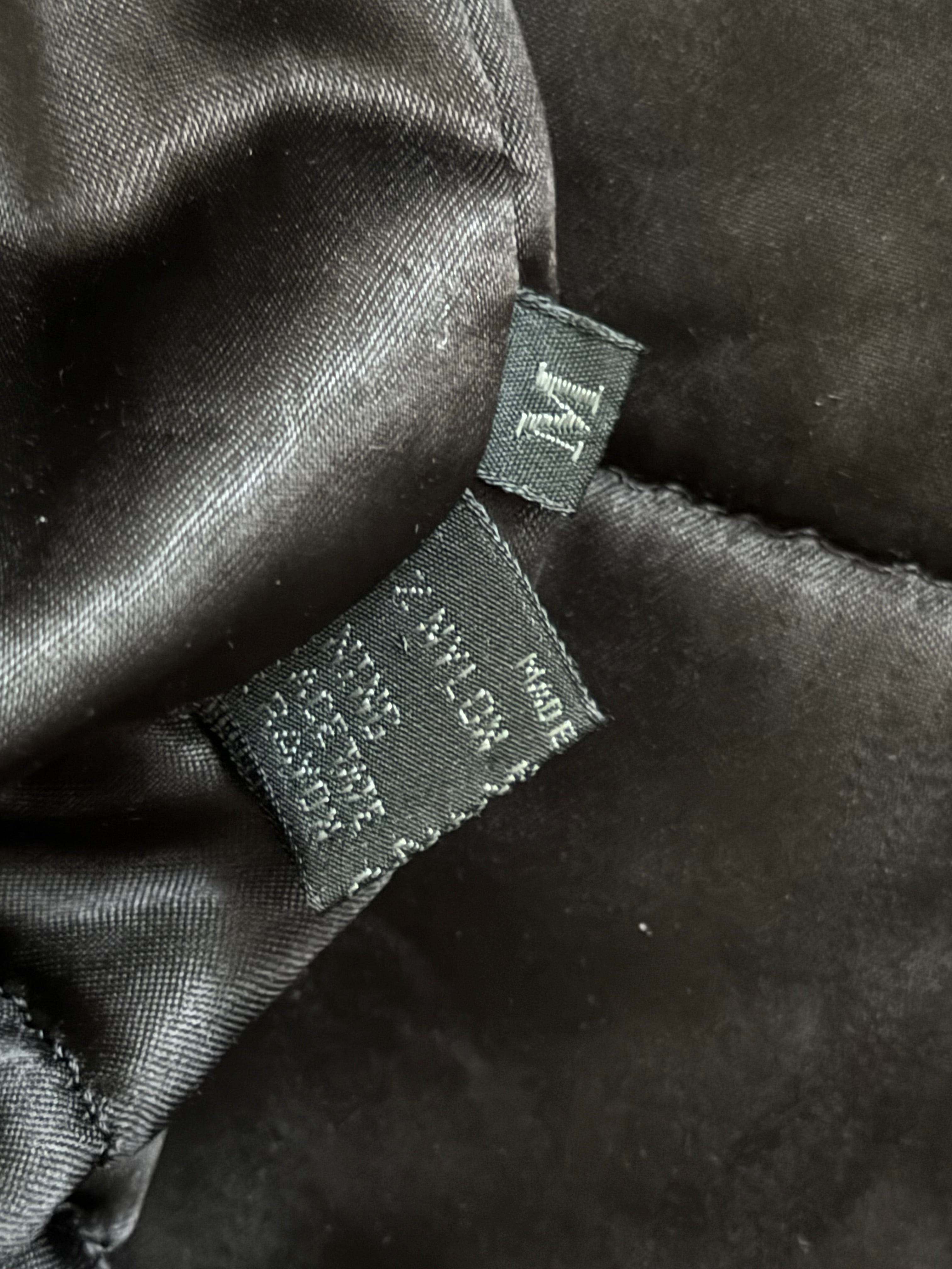 Prada FW1998 Padded Nylon Trench Coat - Size M Womens / XS Mens