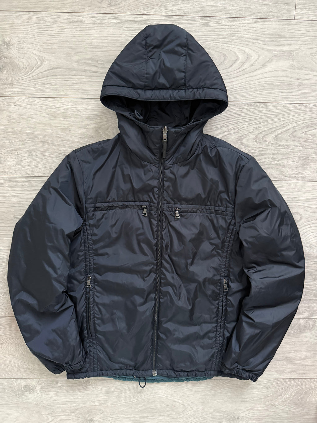 Prada Sport FW2007 Reversible Padded Nylon Jacket - Size M