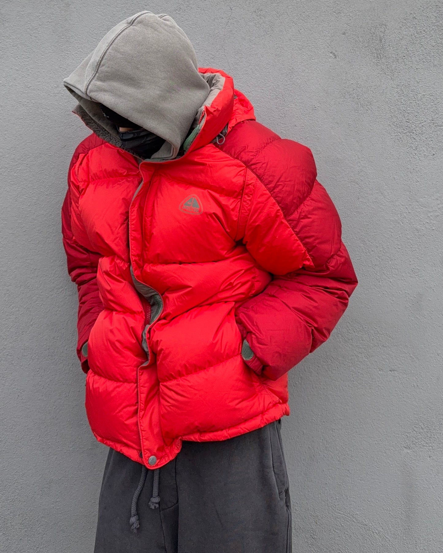 Nike ACG 00s Lungs Era Goose Down Nylon Tech Puffer Jacket - Size XL