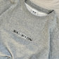 Salomon Early 00s Graphic Grey Crewneck Sweater - Size M