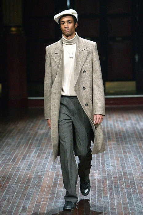 Raf Simons AW2003 'Closer' Runway Pleated Trousers - Size 34