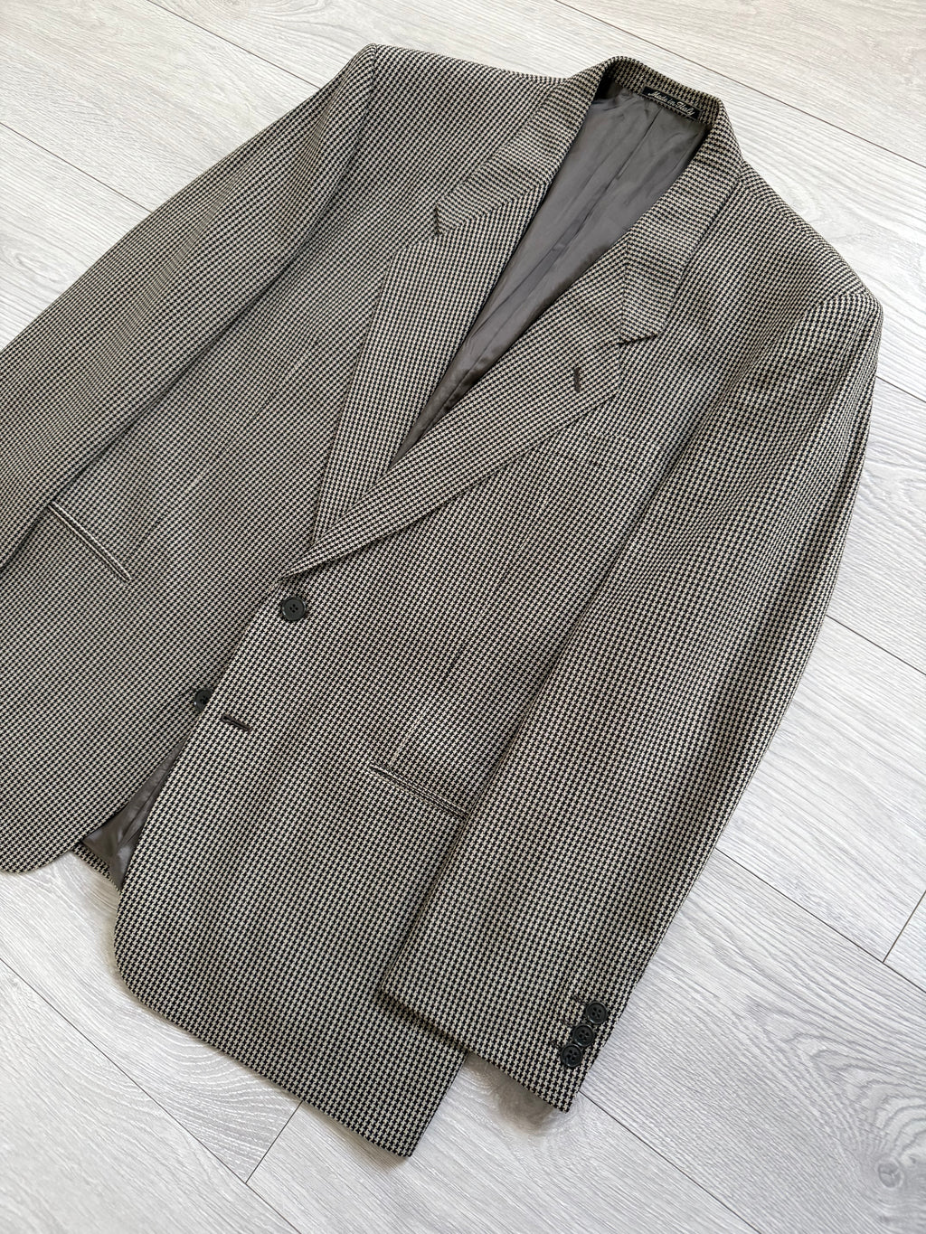 Giorgio Armani 1980s 2B Textured Wool Sport Jacket Blazer - Size XL