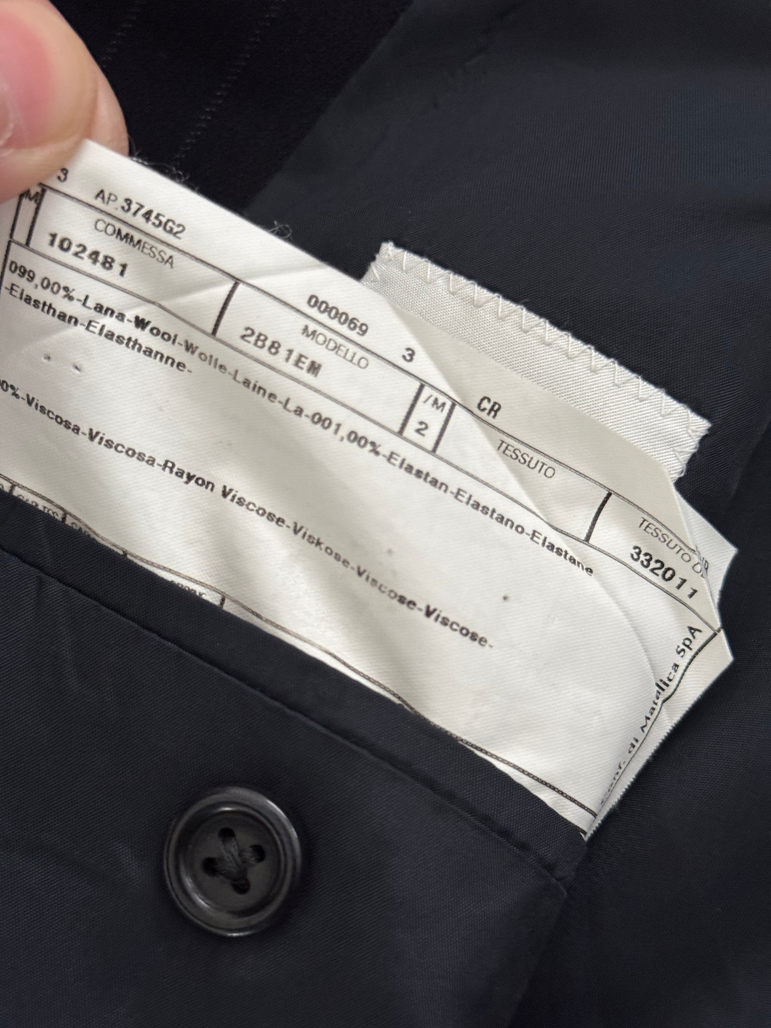 Armani 1990s Striped Wool Pleated Suit - Size XL Jacket / 36" Waist