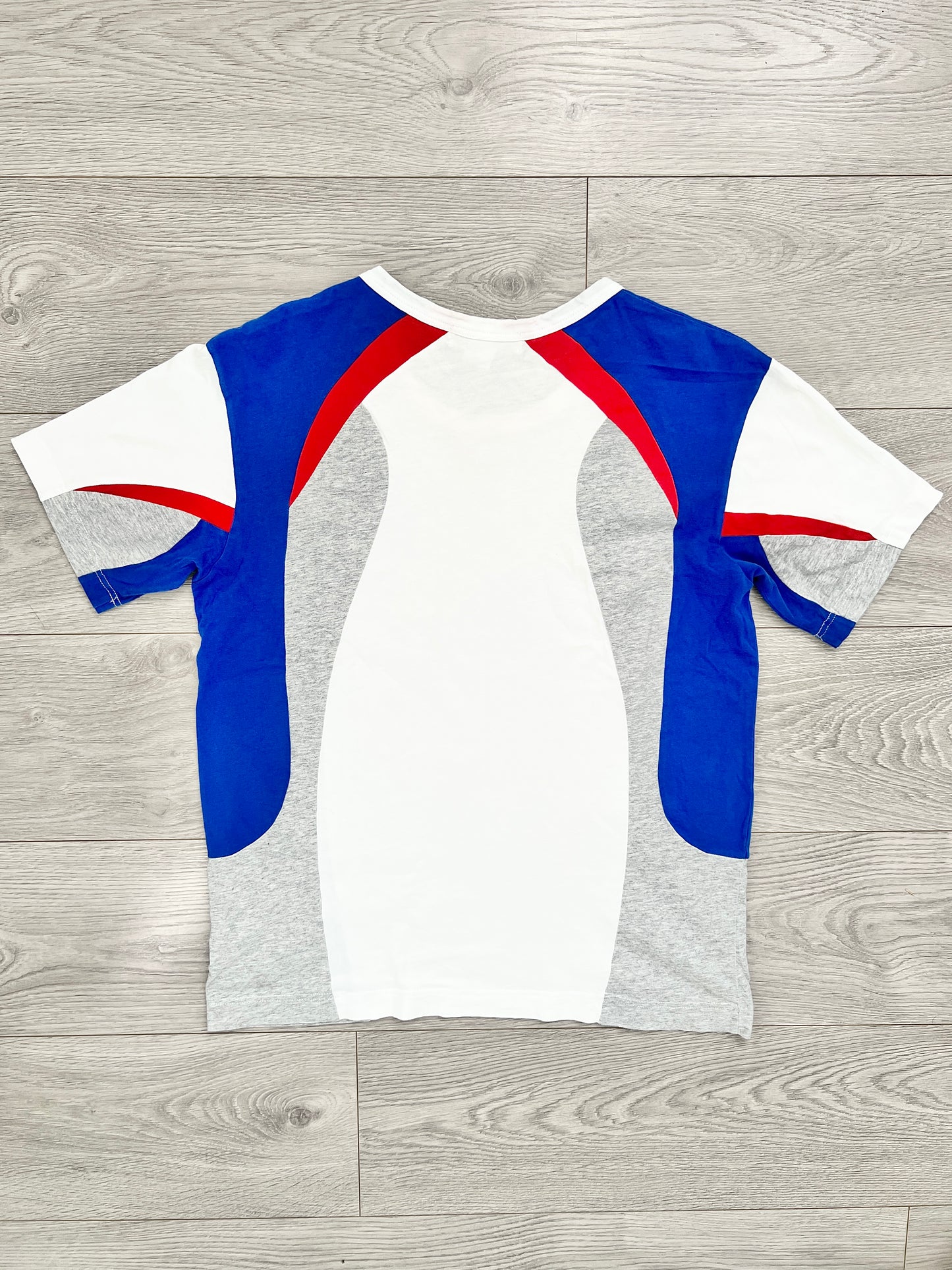 Comme Des Garcons Shirt 2007 Curve Panelled Tech T-Shirt - Size M