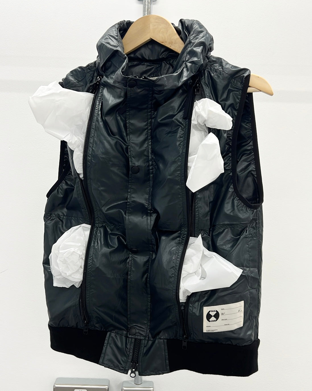 Final Home 1990s Mulit-Pocket Nylon Survival Vest - Size S