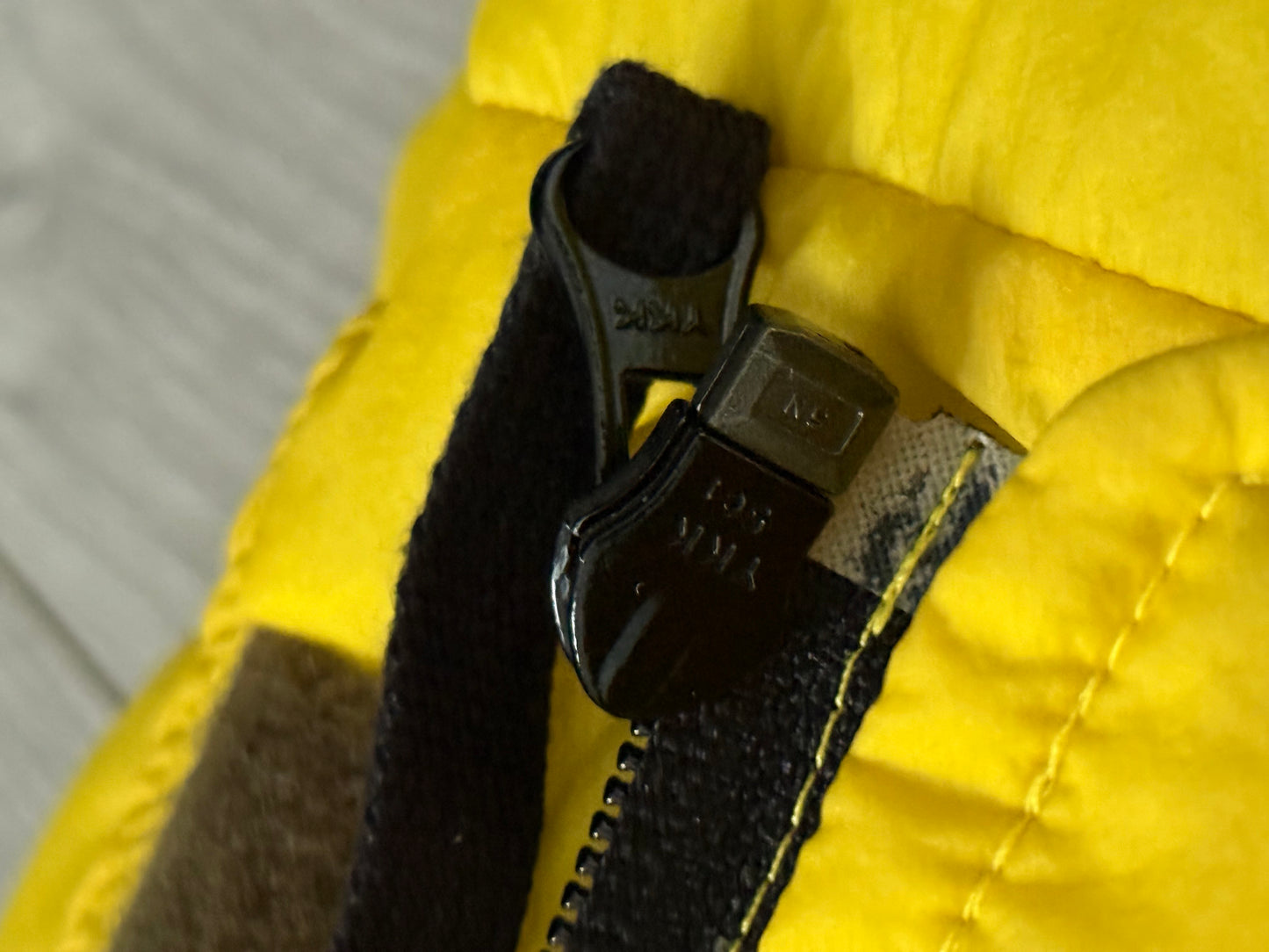 Stone Island FW2005 Mesh Badge Goose Down Puffer Jacket - Size M