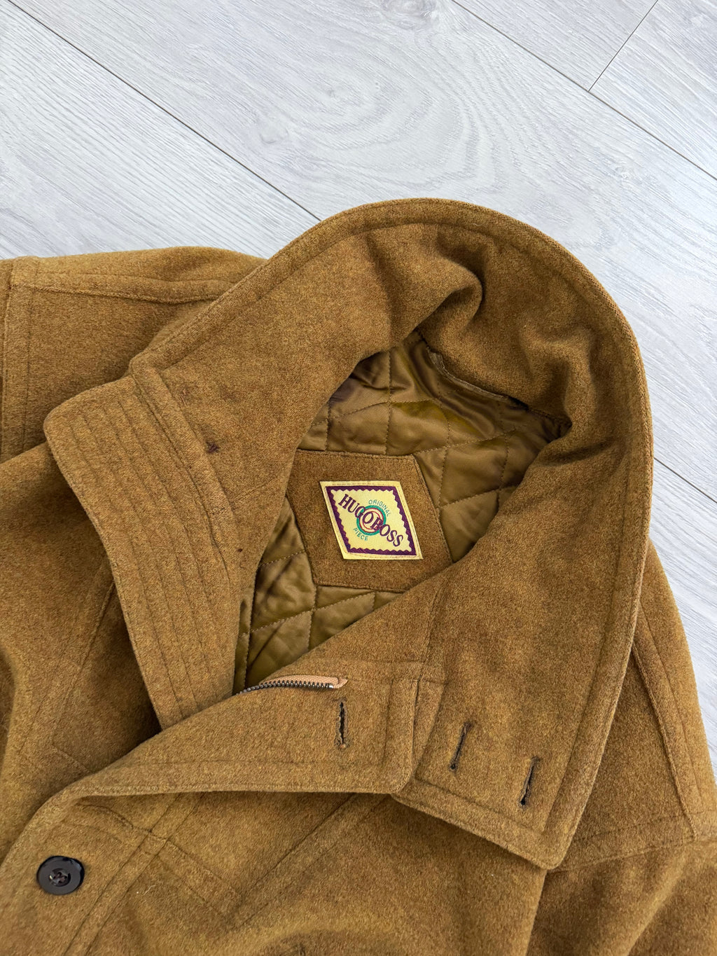 Hugo Boss 1980s Wool Cashmere Sport Coat - Size XXL