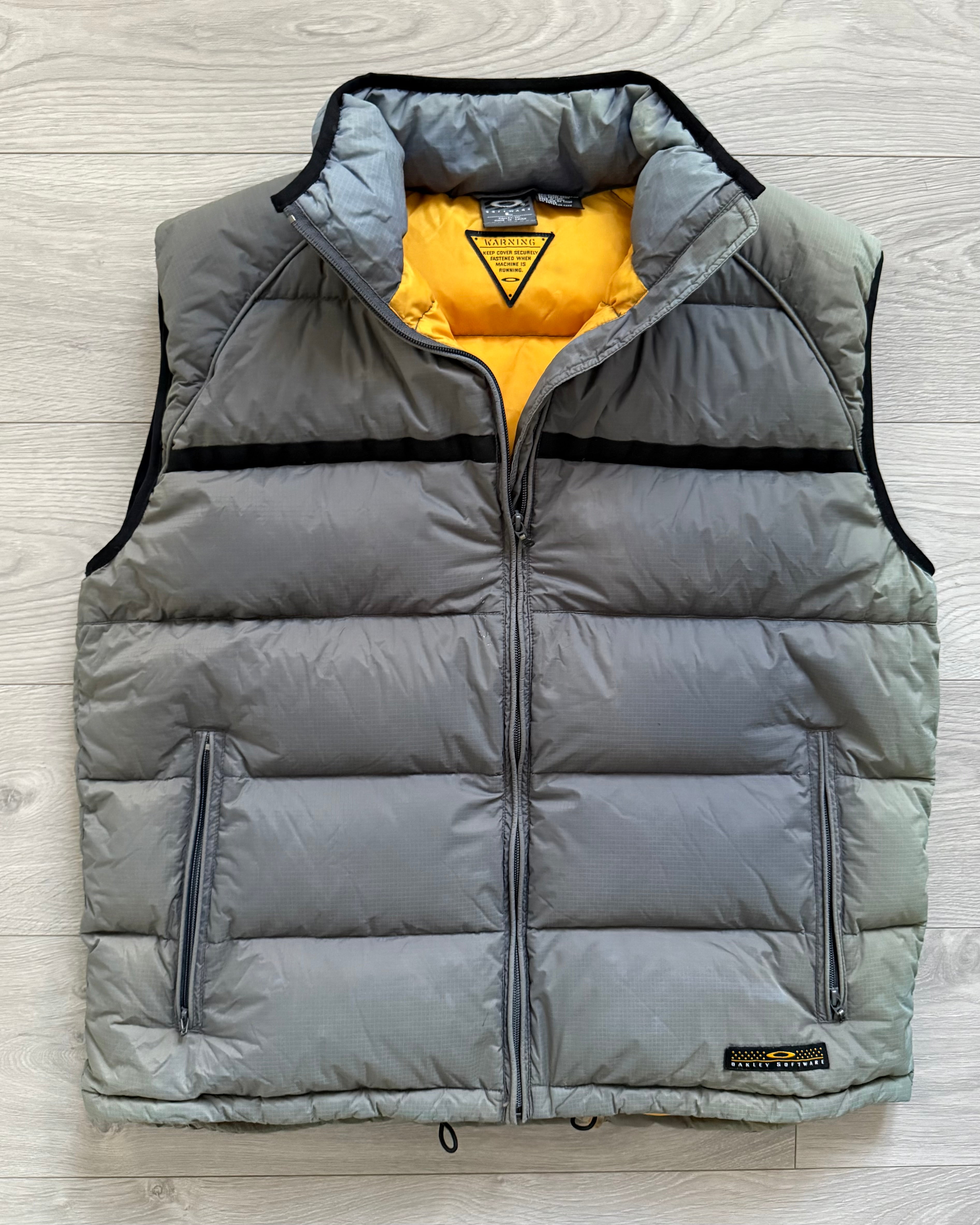 Oakley Software 2006 Technical Iridescent Down Puffer Vest - Size L