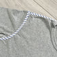 Comme Des Garcons Homme 2008 Striped Trim T-Shirt - Size S