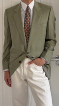 Givenchy 1990s 2B Wool Sport Jacket Blazer - Size M