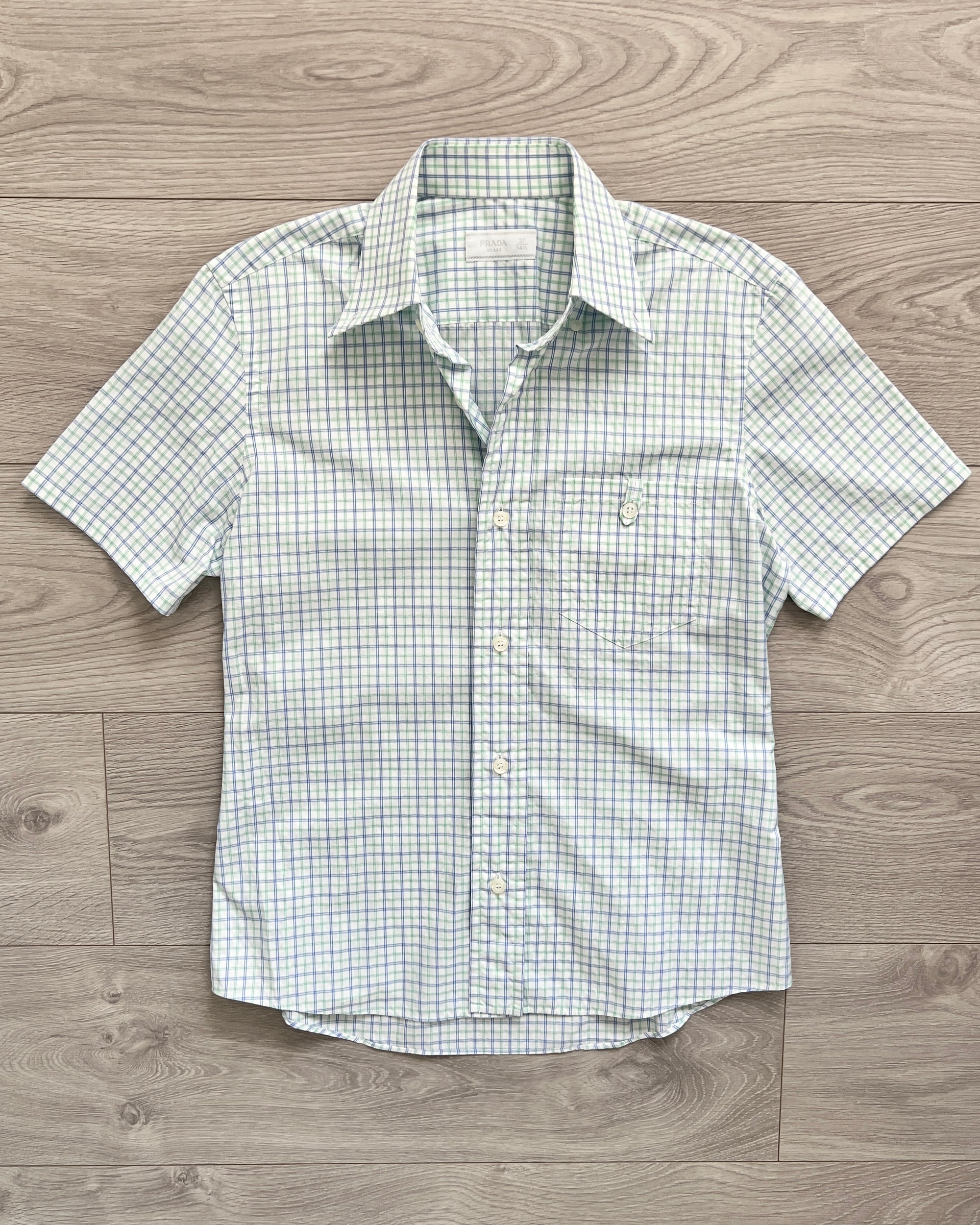 Prada SS2015 Check Shirt - Size S