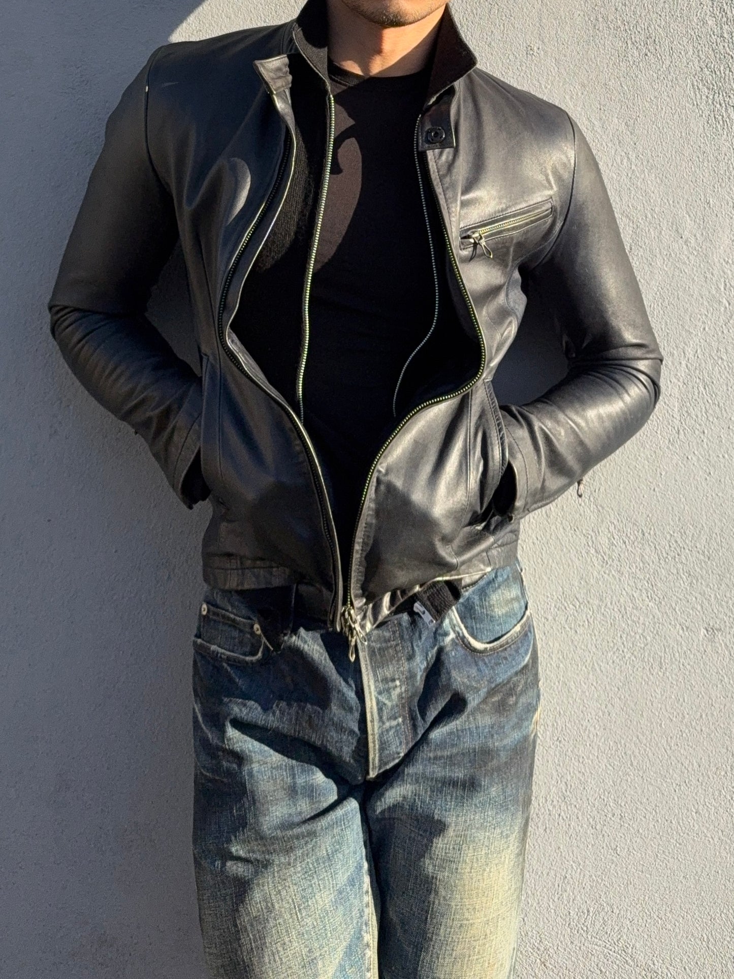 Gostar De Fuga Horse Leather Jacket - Size S