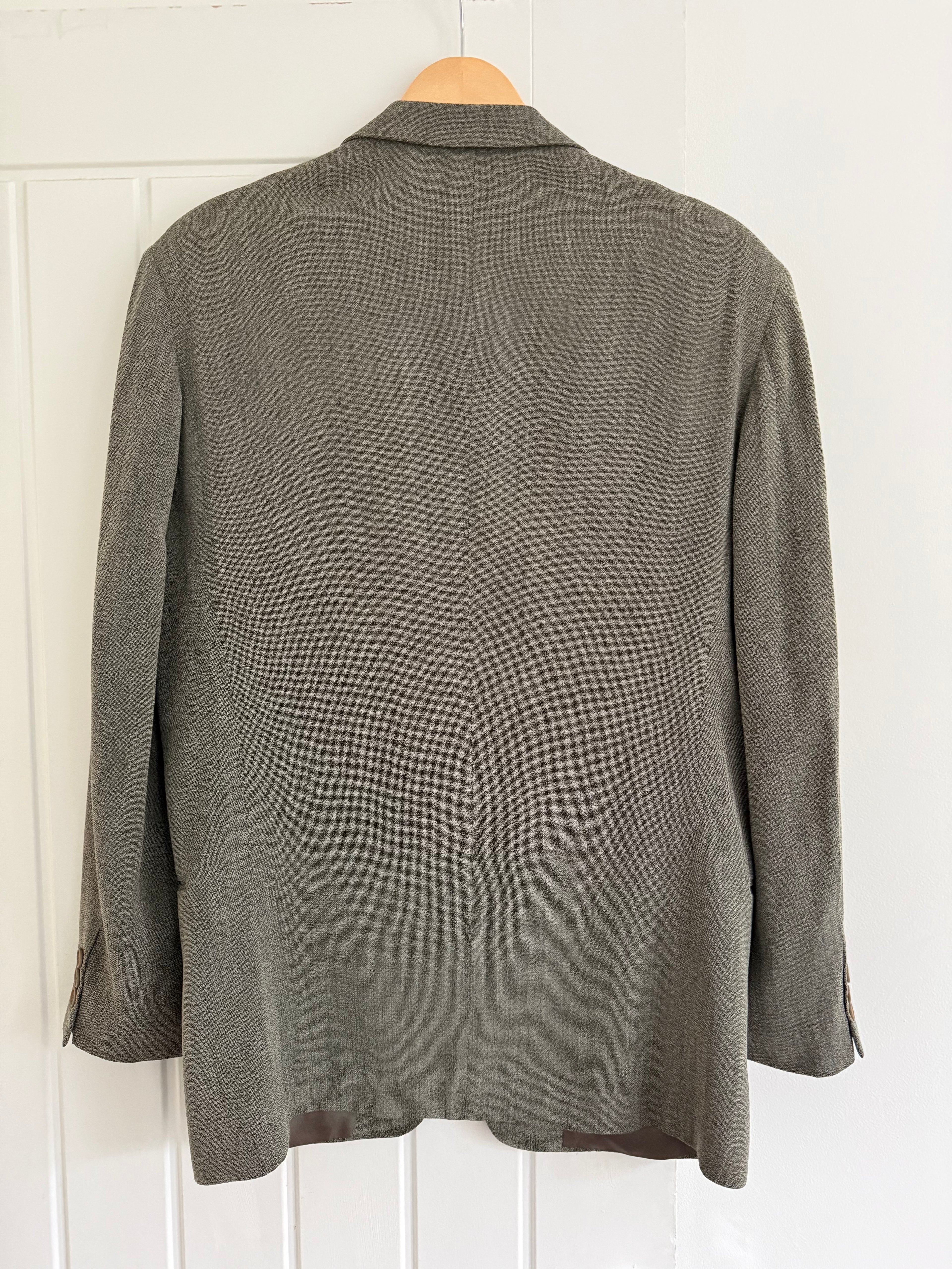 Emporio Armani 1990s Unlined 2B Sports Jacket Blazer  - Size M