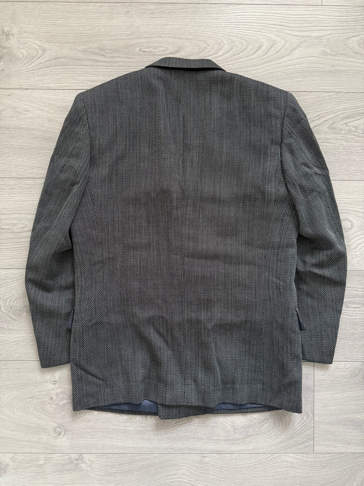 Yves Saint Laurent 1990s Double-Breasted Pleated Wool Suit - Size S Jacket / 30"Waist