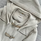 Hermes by Martin Margiela FW2000 Leather Buckle Runway Duffle Coat - Size M Womens