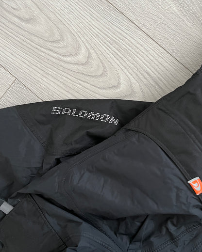 Salomon 00s Technical Waterproof Insulated Fleece Mapped Jacket - Size M